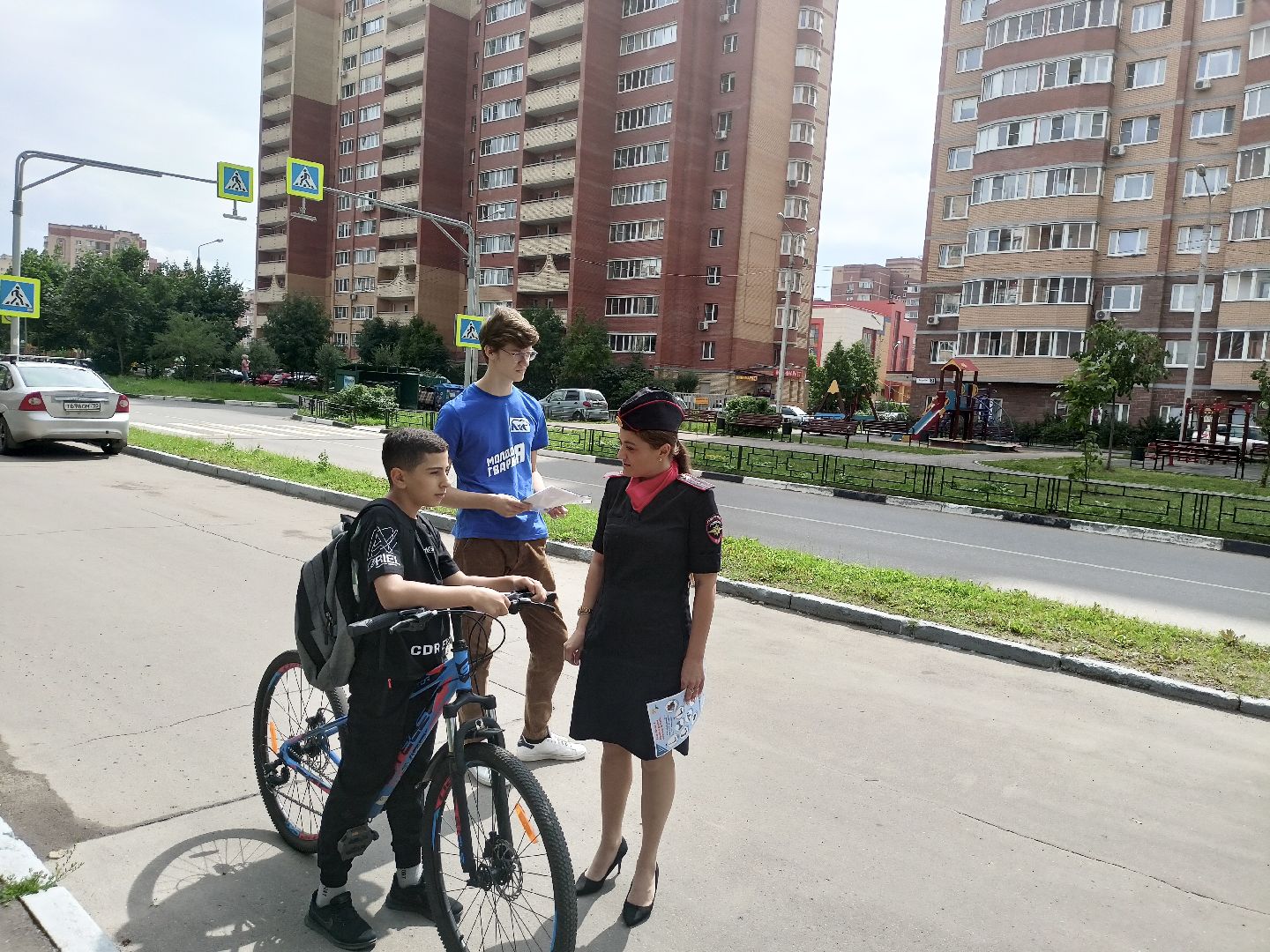 Домодедово, ГИБДД, ПДД, волонтеры, правила безопасности