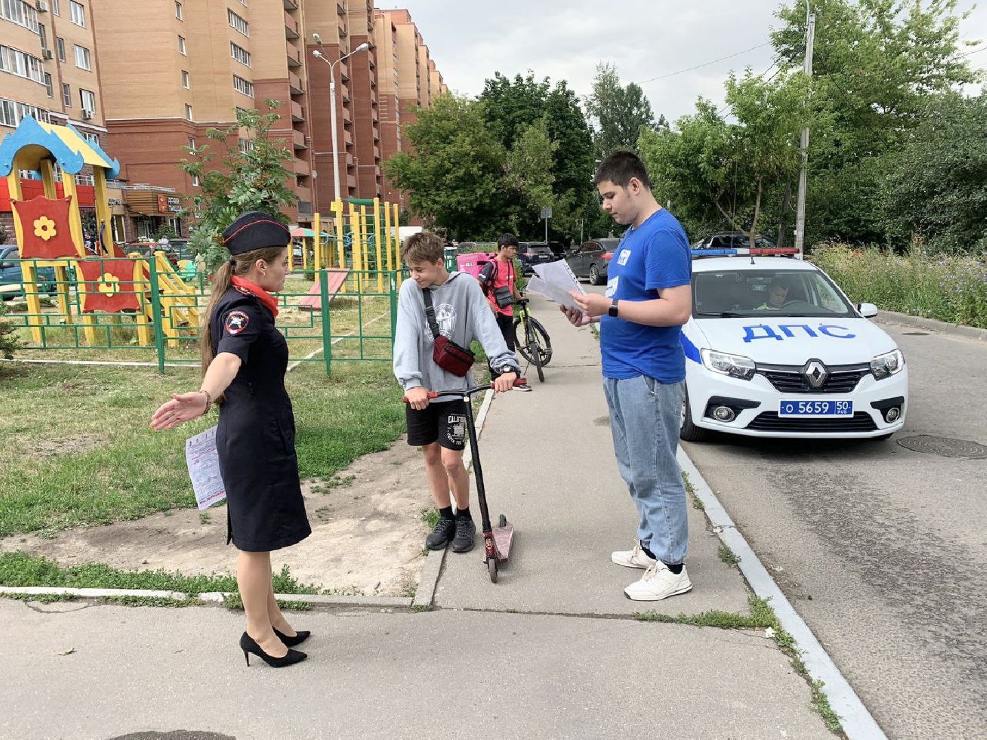 Домодедово, ГИБДД, ПДД, волонтеры, правила безопасности