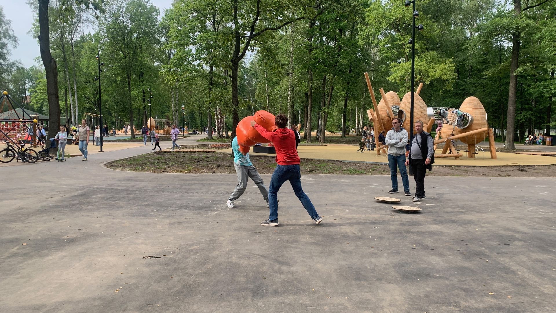 Ступино, парк островского, молодежное лето