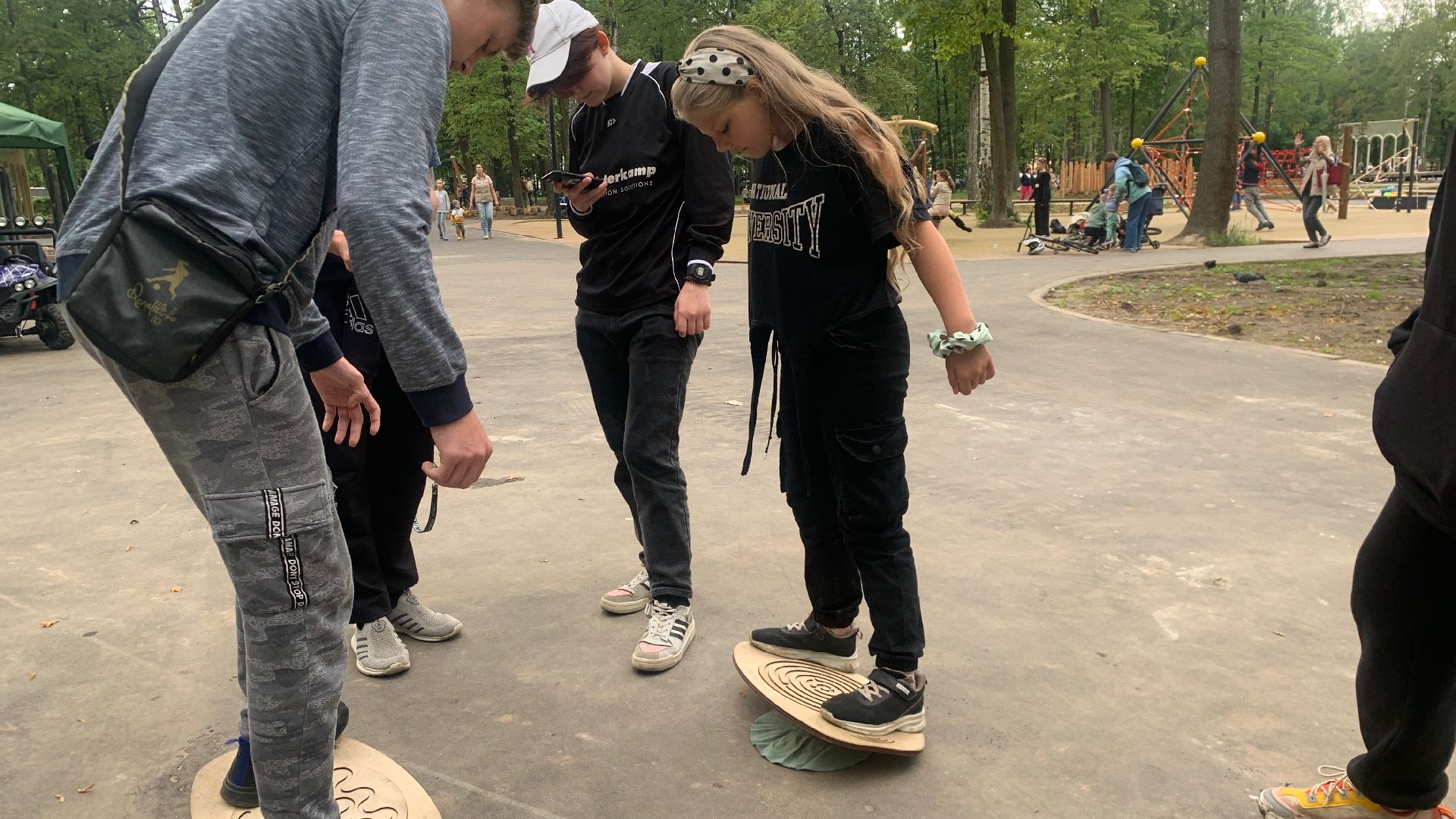 Ступино, парк островского, молодежное лето