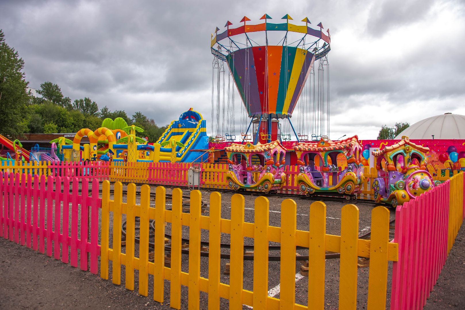 Балашиха, Подмосковье, парки аттракционов, дети, общество