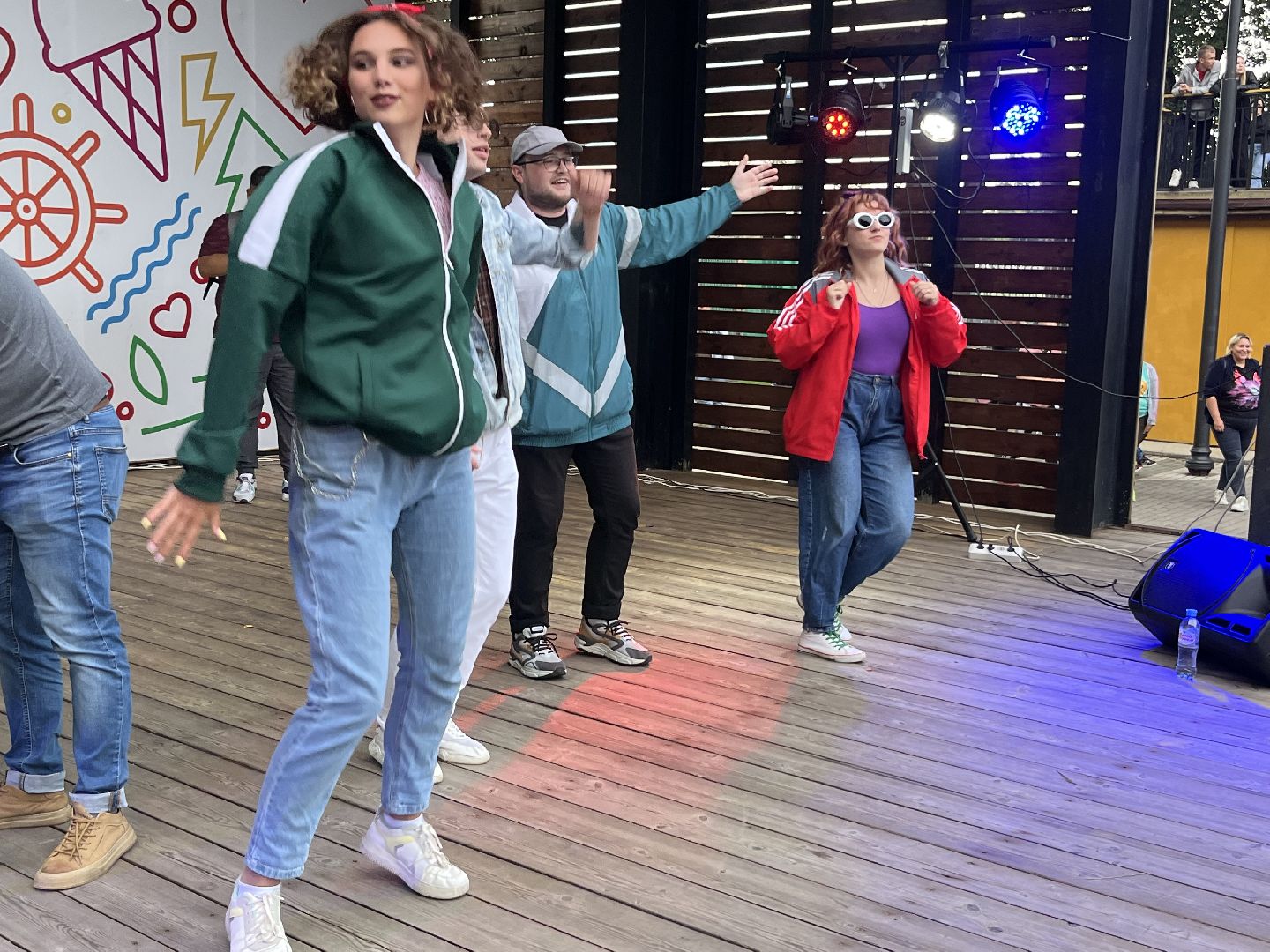 Наро-Фоминск, ночь в парке, дискотека 90-х, лето в Подмосковье