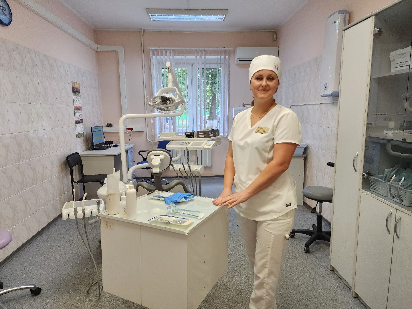 Раменское, медицина, Вялковская амбулатория, новое стоматологическое оборудование