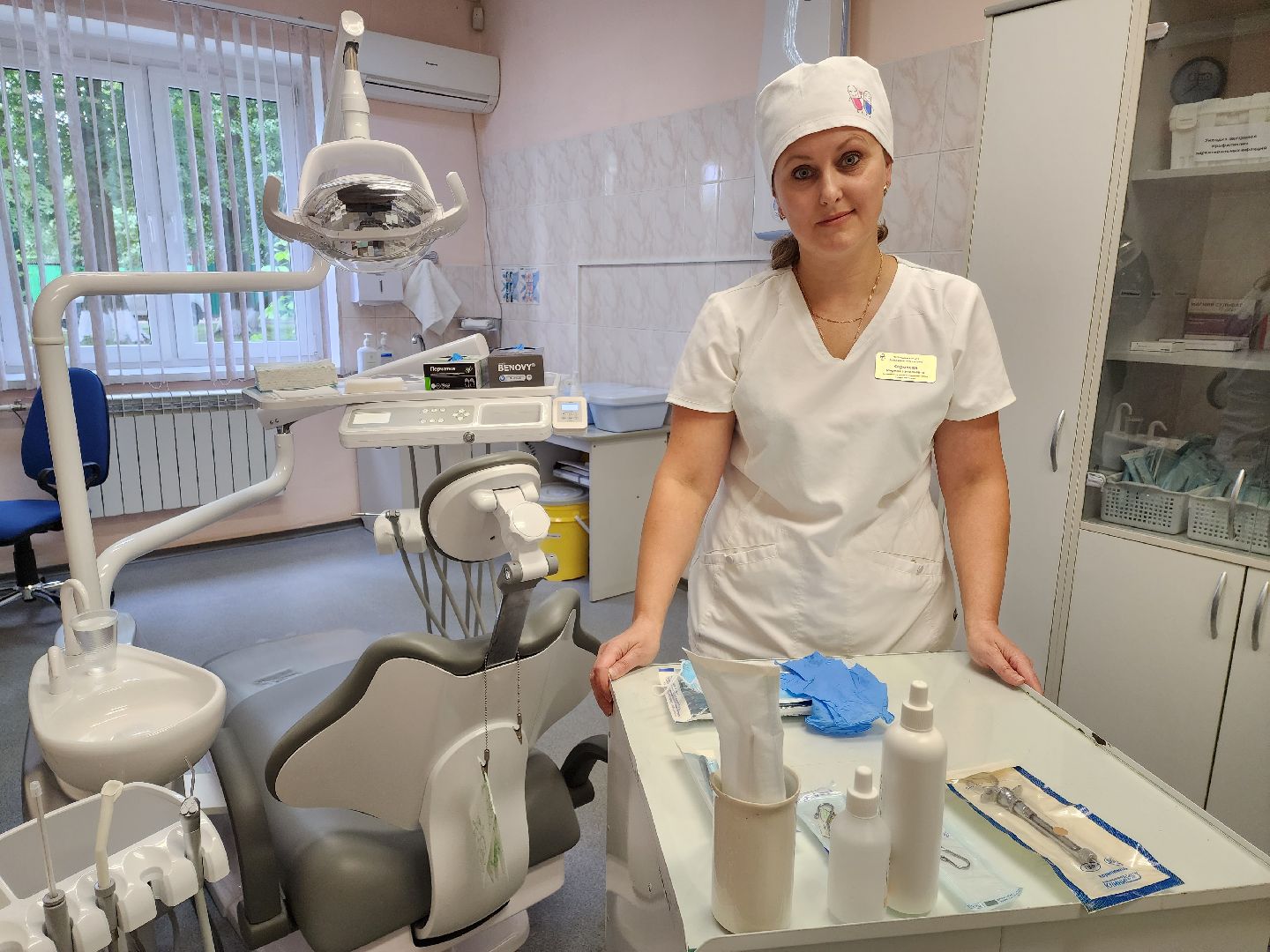 Раменское, медицина, Вялковская амбулатория, новое стоматологическое оборудование