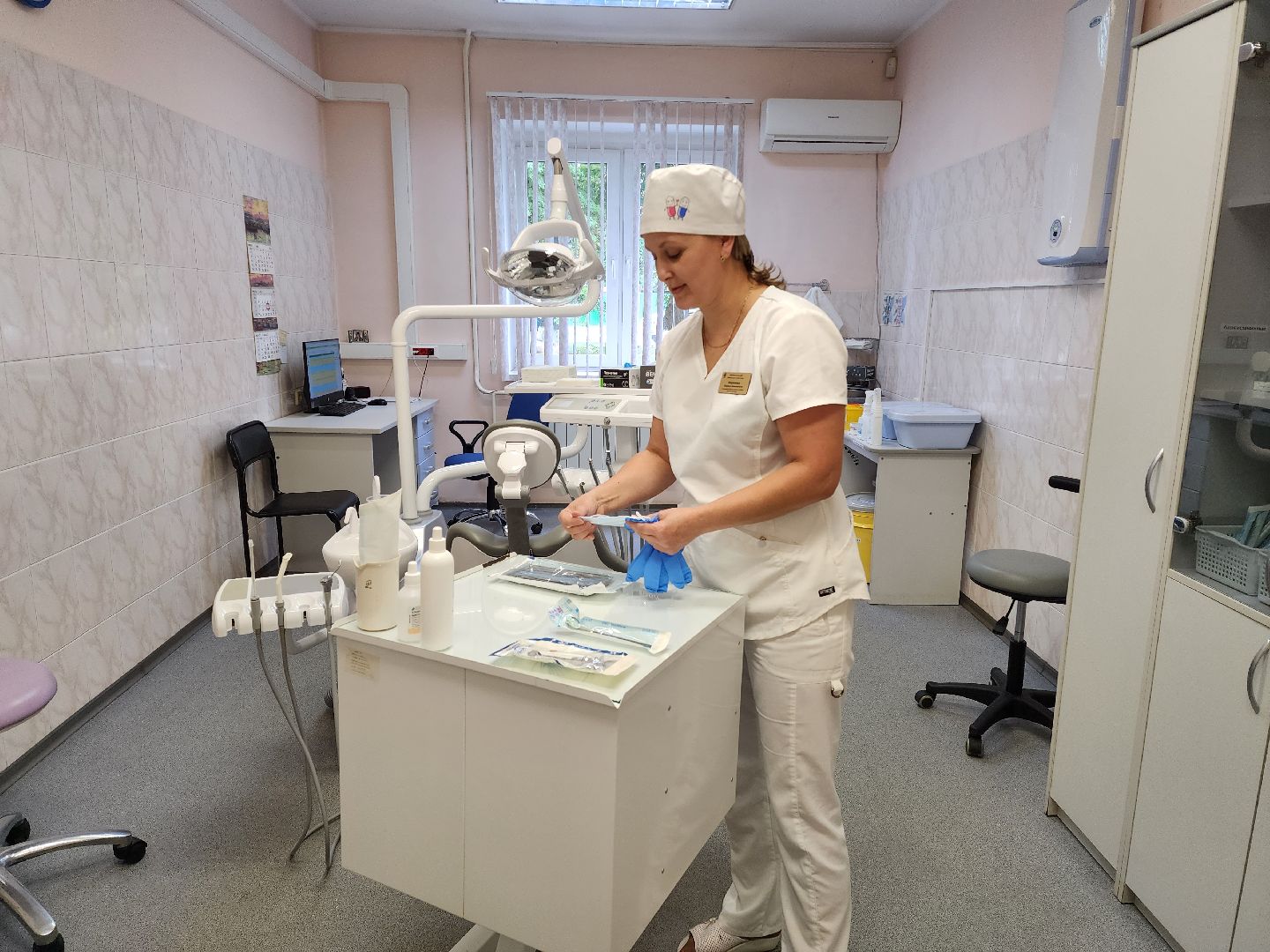 Раменское, медицина, Вялковская амбулатория, новое стоматологическое оборудование