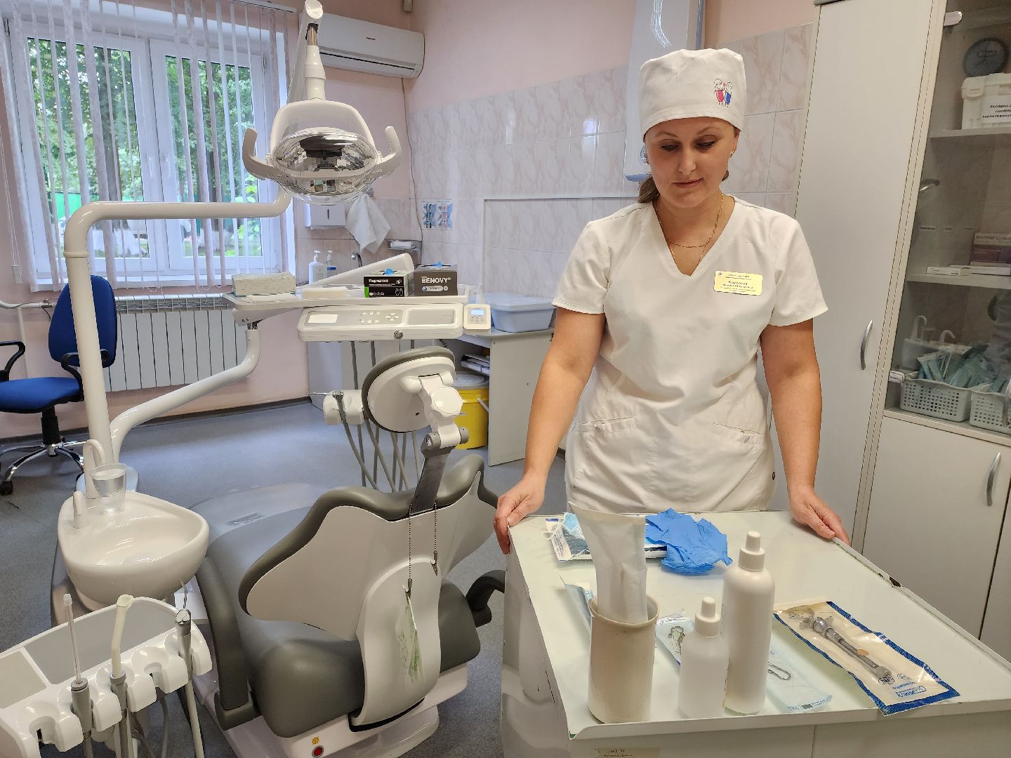 Раменское, медицина, Вялковская амбулатория, новое стоматологическое оборудование