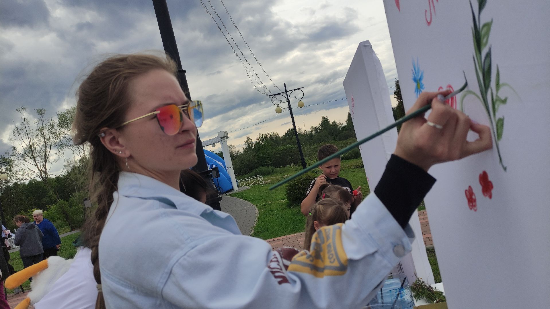 #Рошаль#парк#лето#КрестовБрод#семья#букетлюбви