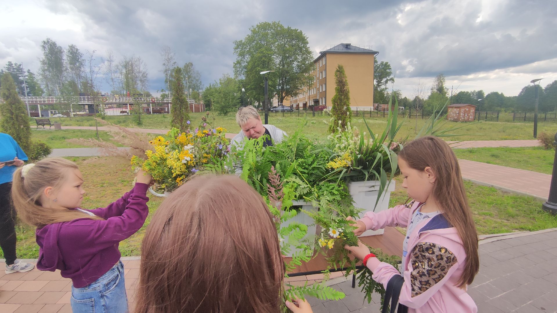 #Рошаль#парк#лето#КрестовБрод#семья#букетлюбви