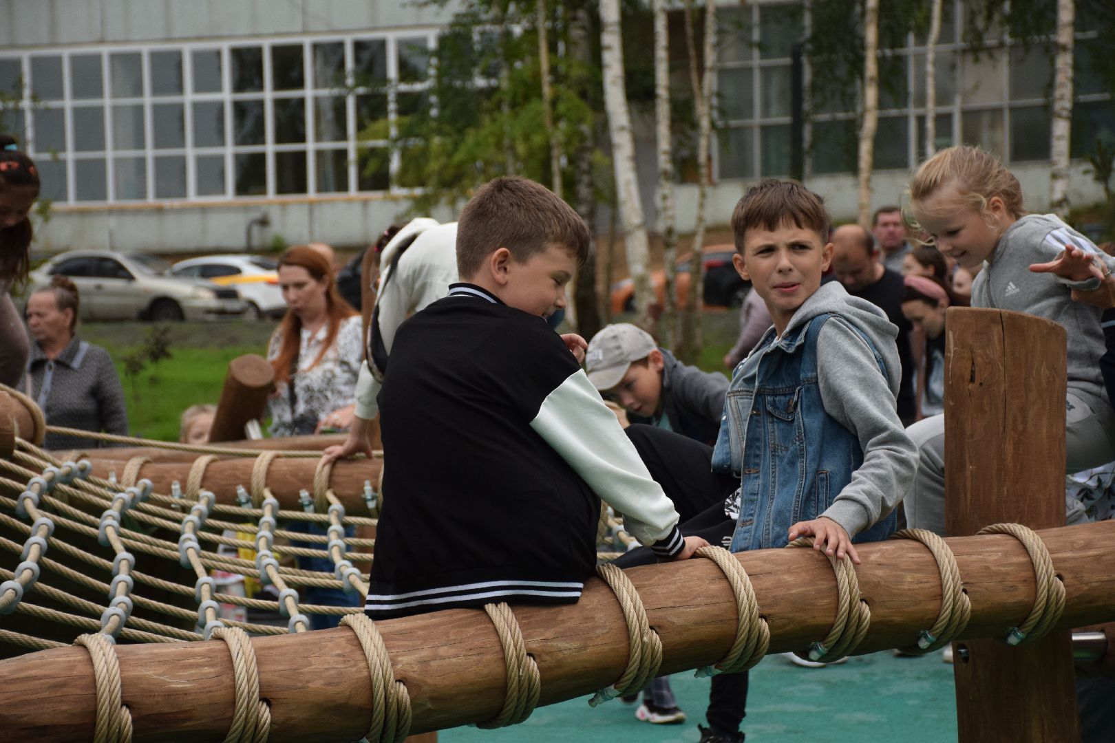 Павловский Посад, городской округ Павловский Посад, Дубрава, парк, благоустройство, дети, сквер, площадка, горка