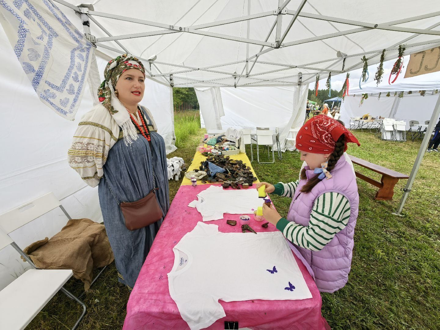 Фестиваль, ткань, принт, рисунок, мастер-класс