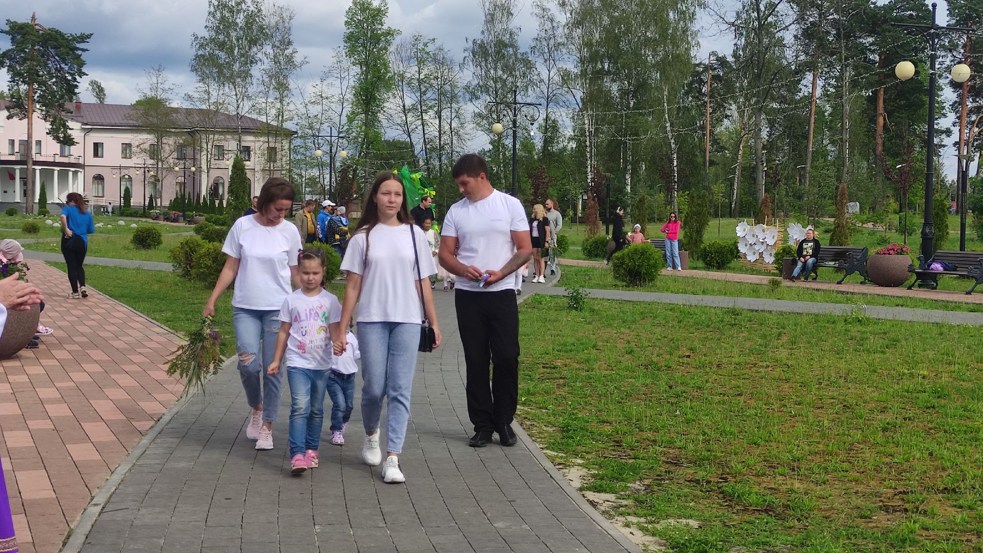 #Рошаль#деньсемьи#парк#КрестовБрод#лето#семья#дети