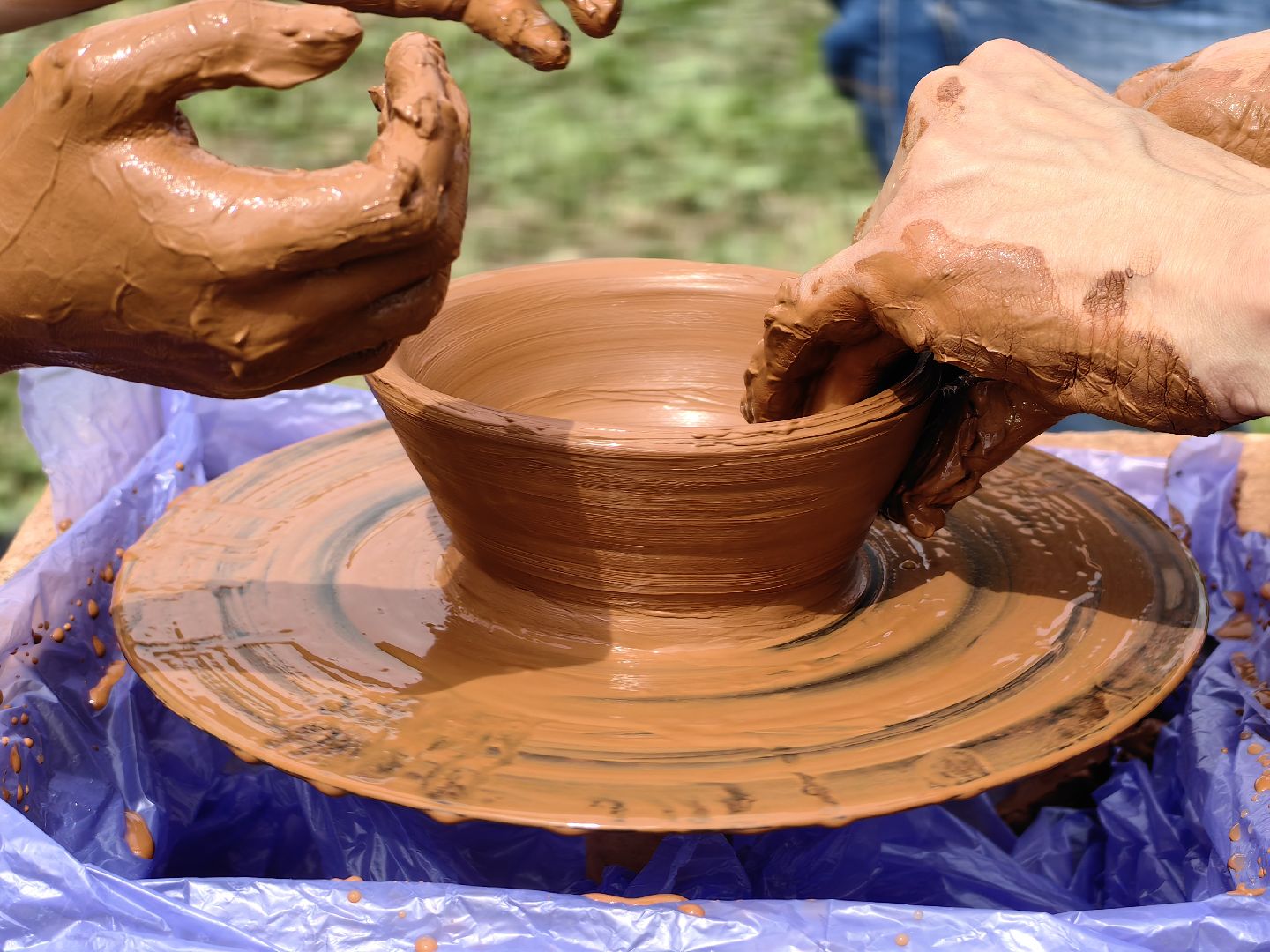 Фестиваль, керамика, глина, гончарный круг
