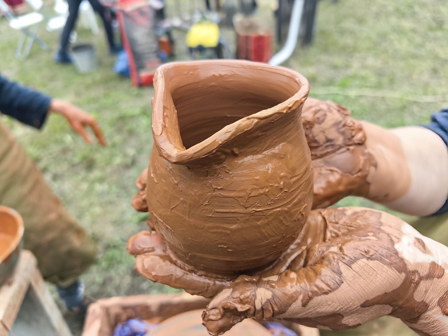 Фестиваль, керамика, глина, гончарный круг