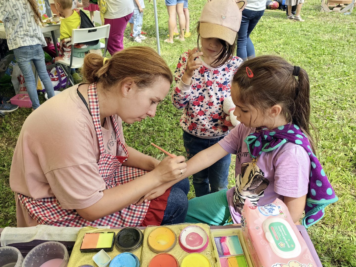 Аквагрим, фестиваль, семья, храм