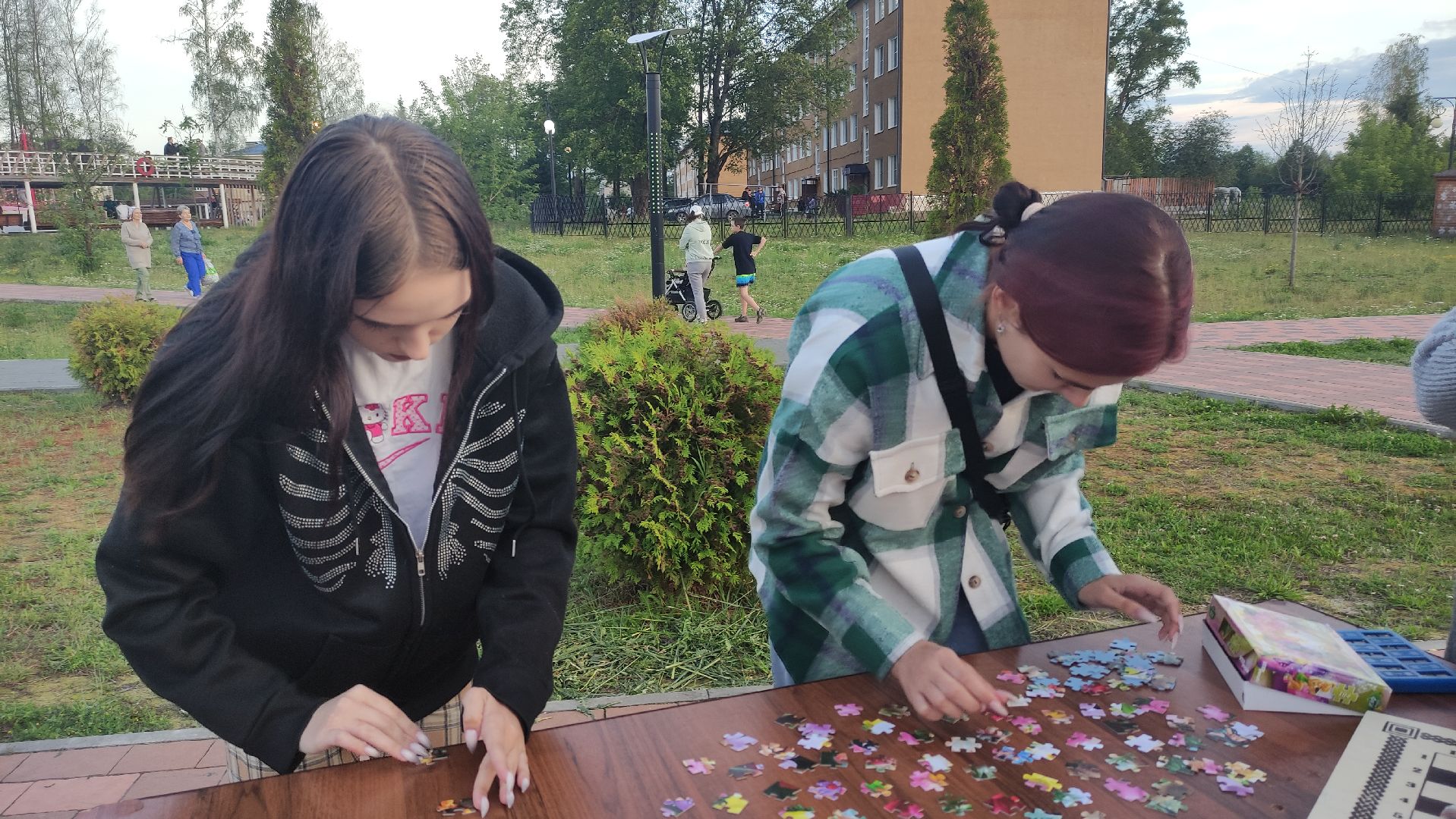 #Рошаль#парк#КрестовБрод#ночьвпарке#лето