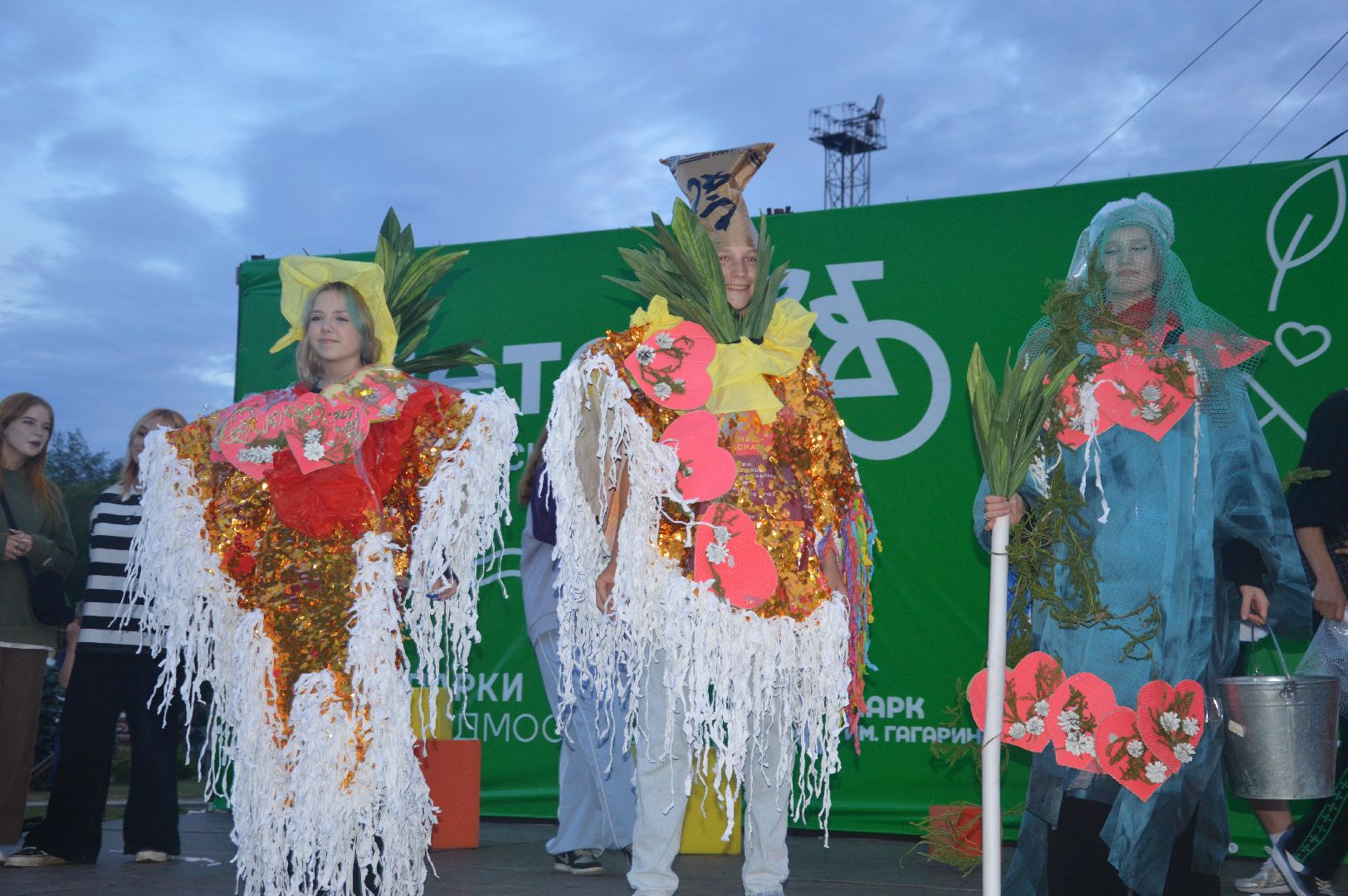 Шатура, показ моды, На Марсе, #Марс, городской парк, Гагарина