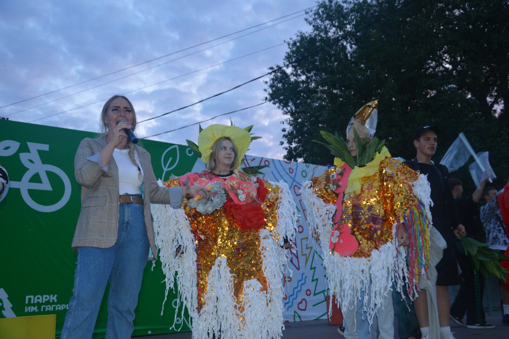 Шатура, показ моды, На Марсе, #Марс, городской парк, Гагарина