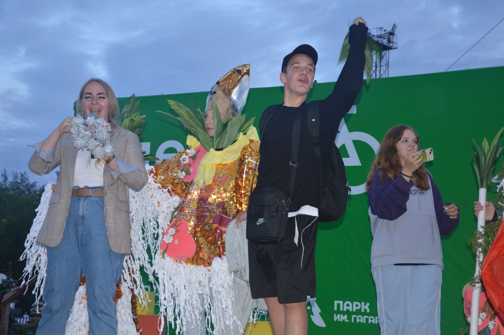 Шатура, показ моды, На Марсе, #Марс, городской парк, Гагарина