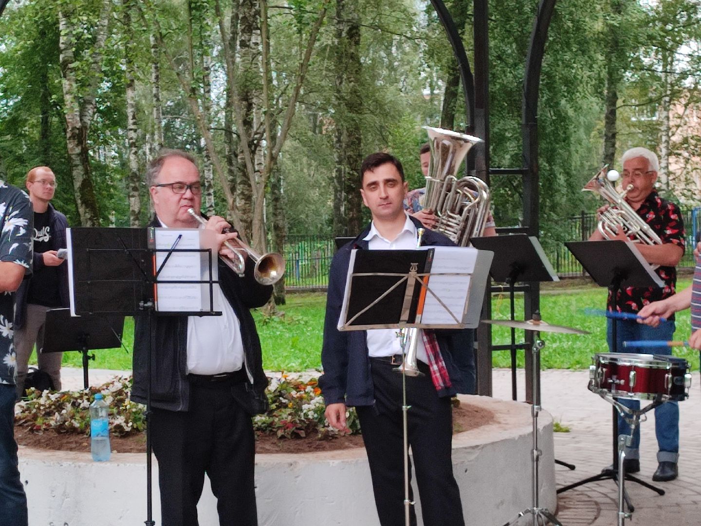 #ночьвпарке, #талдом, #дети, #пеннаявечеринка, #оркестр, #шахматы