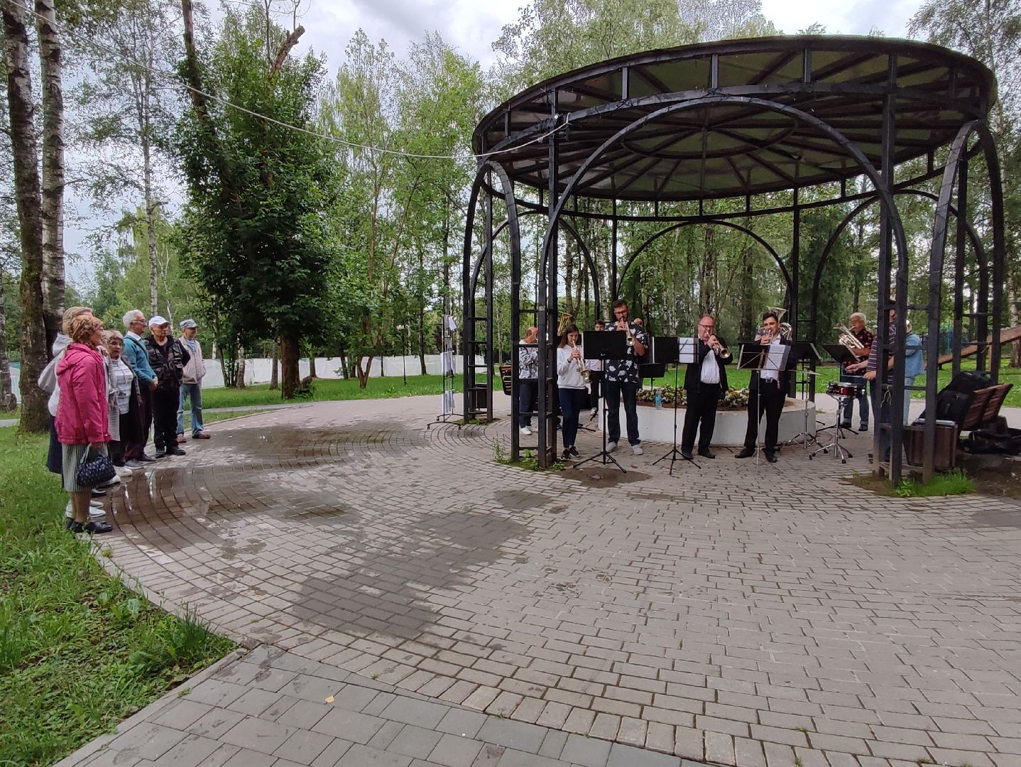 #ночьвпарке, #талдом, #дети, #пеннаявечеринка, #оркестр, #шахматы