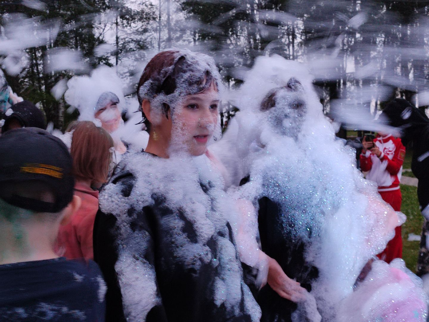 #пеннаявечеринка, #ночьвпарке, #пена, #веселье, #талдом