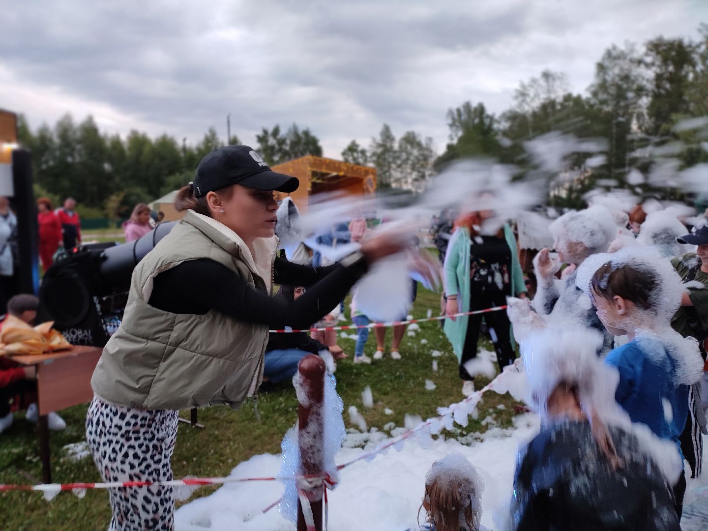 #пеннаявечеринка, #ночьвпарке, #пена, #веселье, #талдом