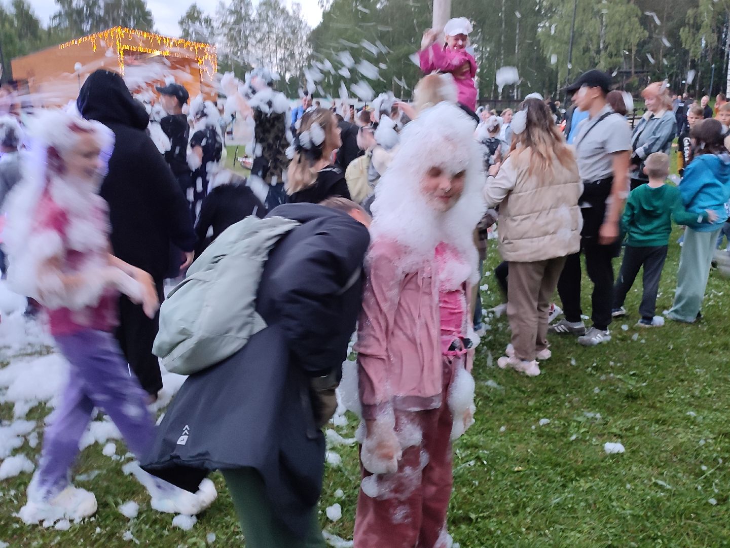 #пеннаявечеринка, #ночьвпарке, #пена, #веселье, #талдом