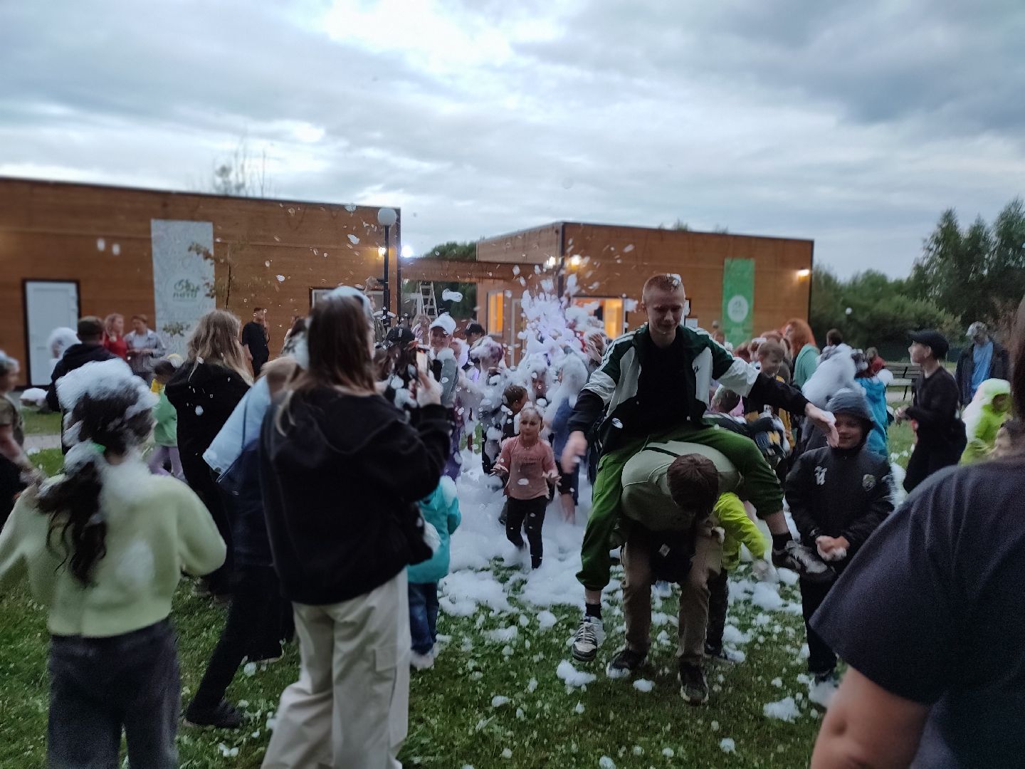 #пеннаявечеринка, #ночьвпарке, #пена, #веселье, #талдом