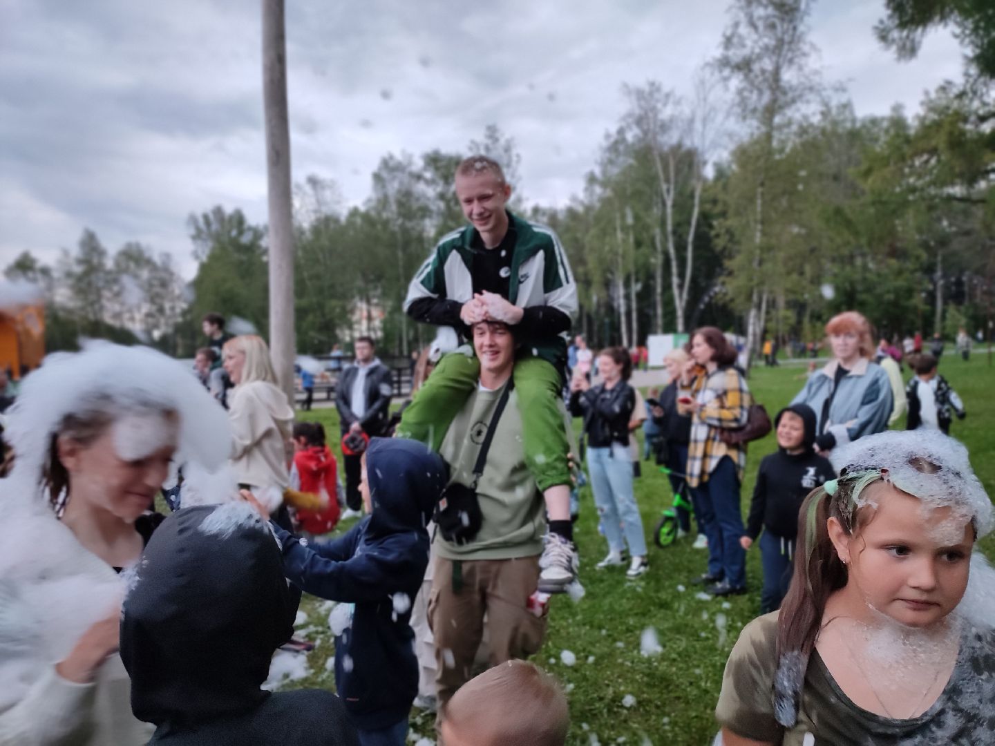 #пеннаявечеринка, #ночьвпарке, #пена, #веселье, #талдом