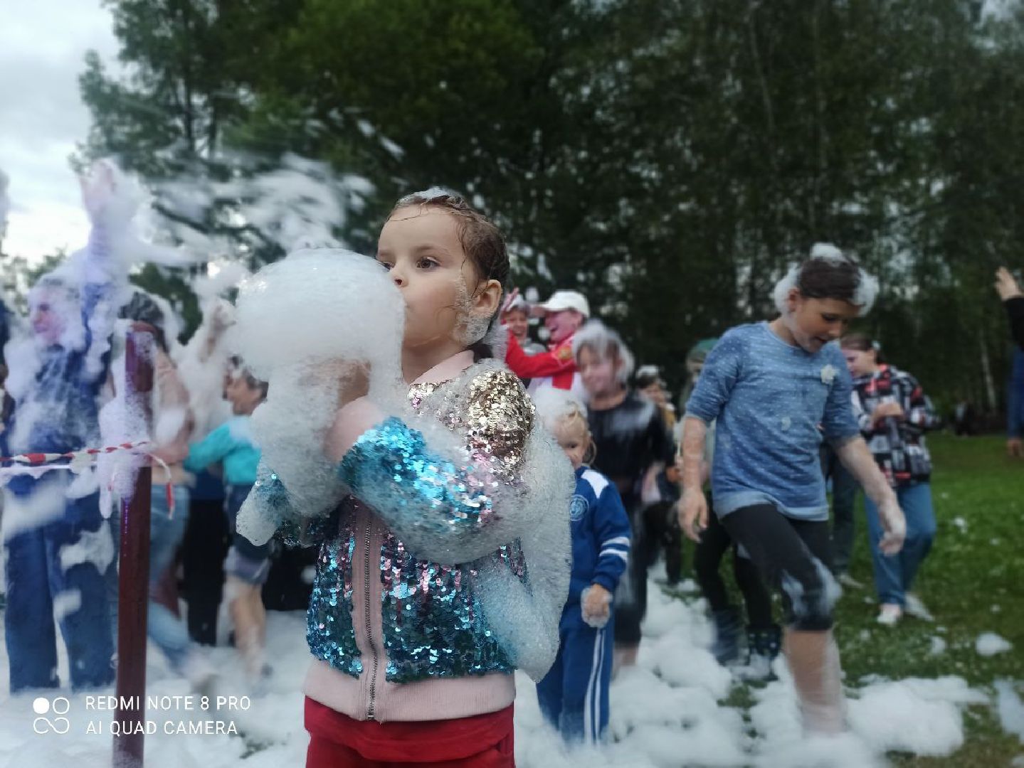 #пеннаявечеринка, #ночьвпарке, #пена, #веселье, #талдом