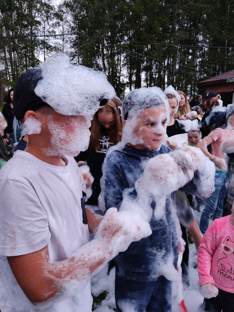 #пеннаявечеринка, #ночьвпарке, #пена, #веселье, #талдом