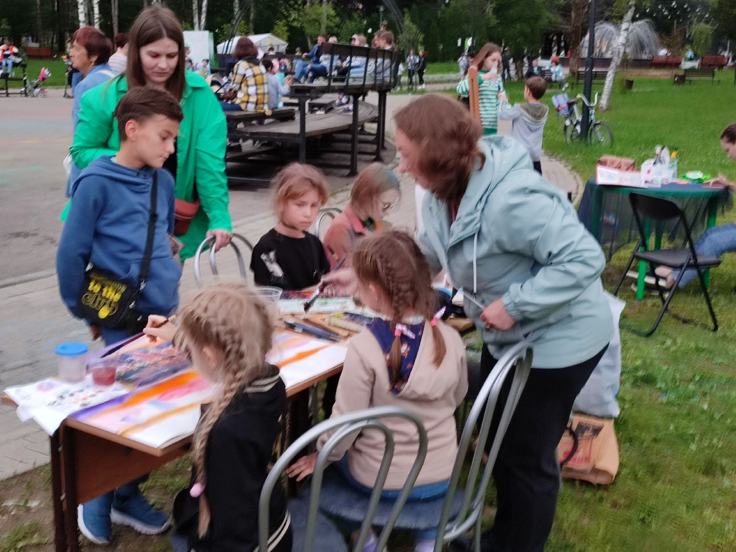 #рисунки, #мастер-класс, #дети, #живопись, #краски