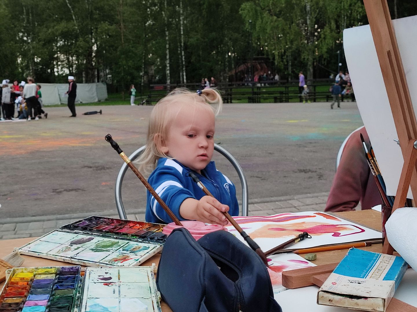 #рисунки, #мастер-класс, #дети, #живопись, #краски