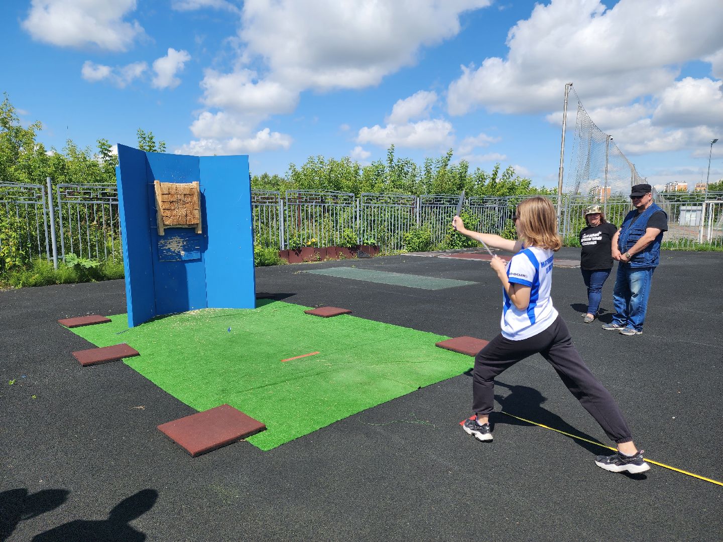 Подольск, спорт, метание ножа, мастер-класс