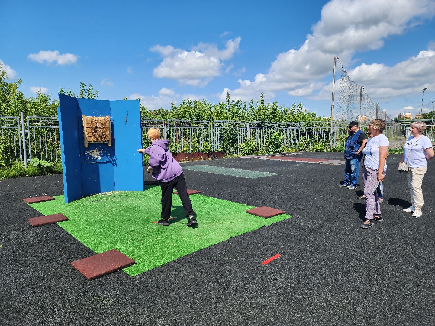 Подольск, спорт, метание ножа, мастер-класс