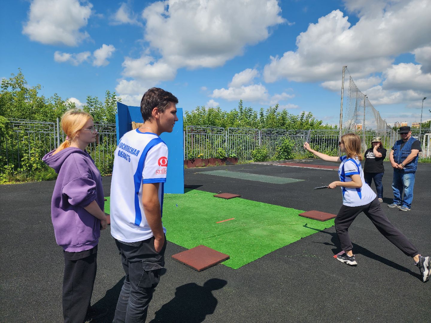 Подольск, спорт, метание ножа, мастер-класс