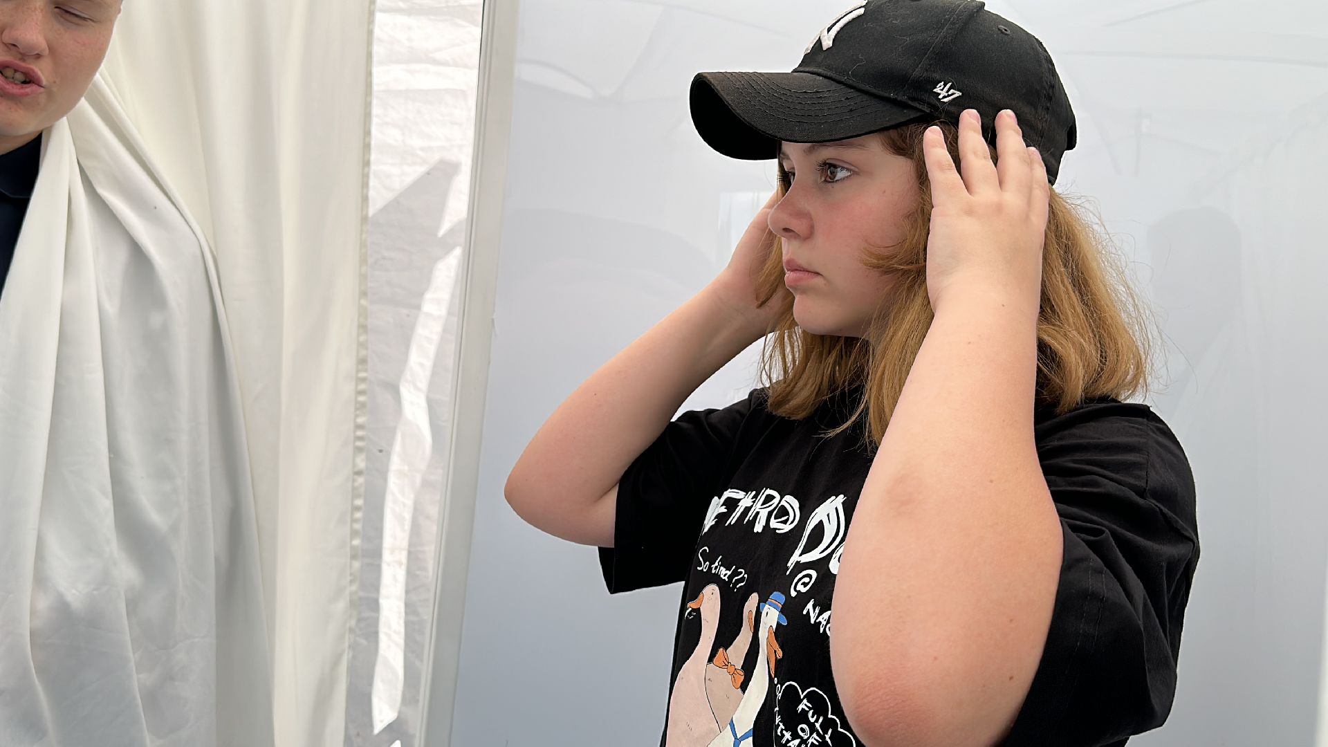 Одинцово, парки Подмосковья, Ночь в парке, Фотобудка