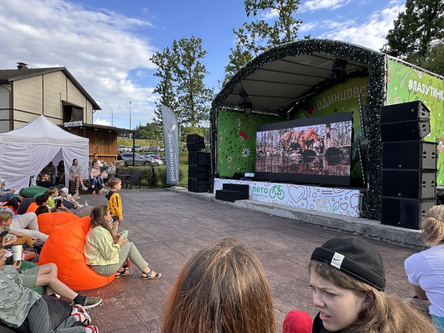 Одинцово, Парки Подмосковья, Кинотеатр под открытым небом, Мой тигр