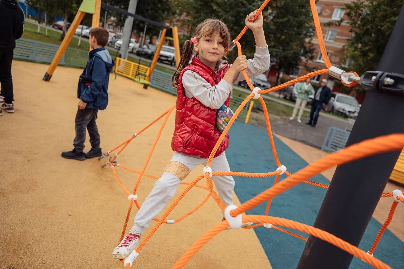 Площадка, игра, дети, губернатор, Орехово-Зуево, открытие