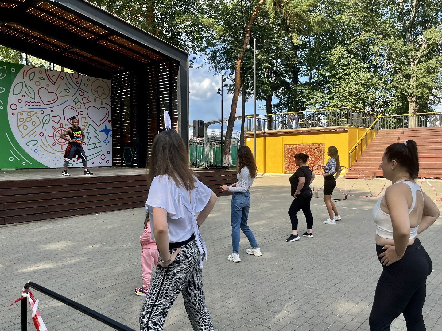 Наро-Фоминск, парки Подмосковья, ЗОЖ, спорт, лето в Подмосковье, Зумба, парки Подмосковья