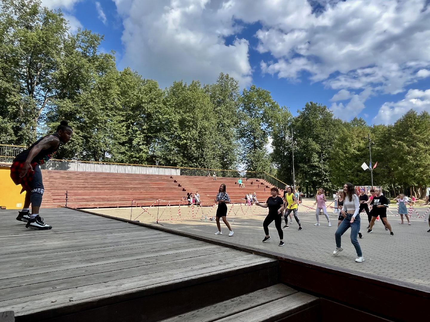 Наро-Фоминск, парки Подмосковья, ЗОЖ, спорт, лето в Подмосковье, Зумба, парки Подмосковья