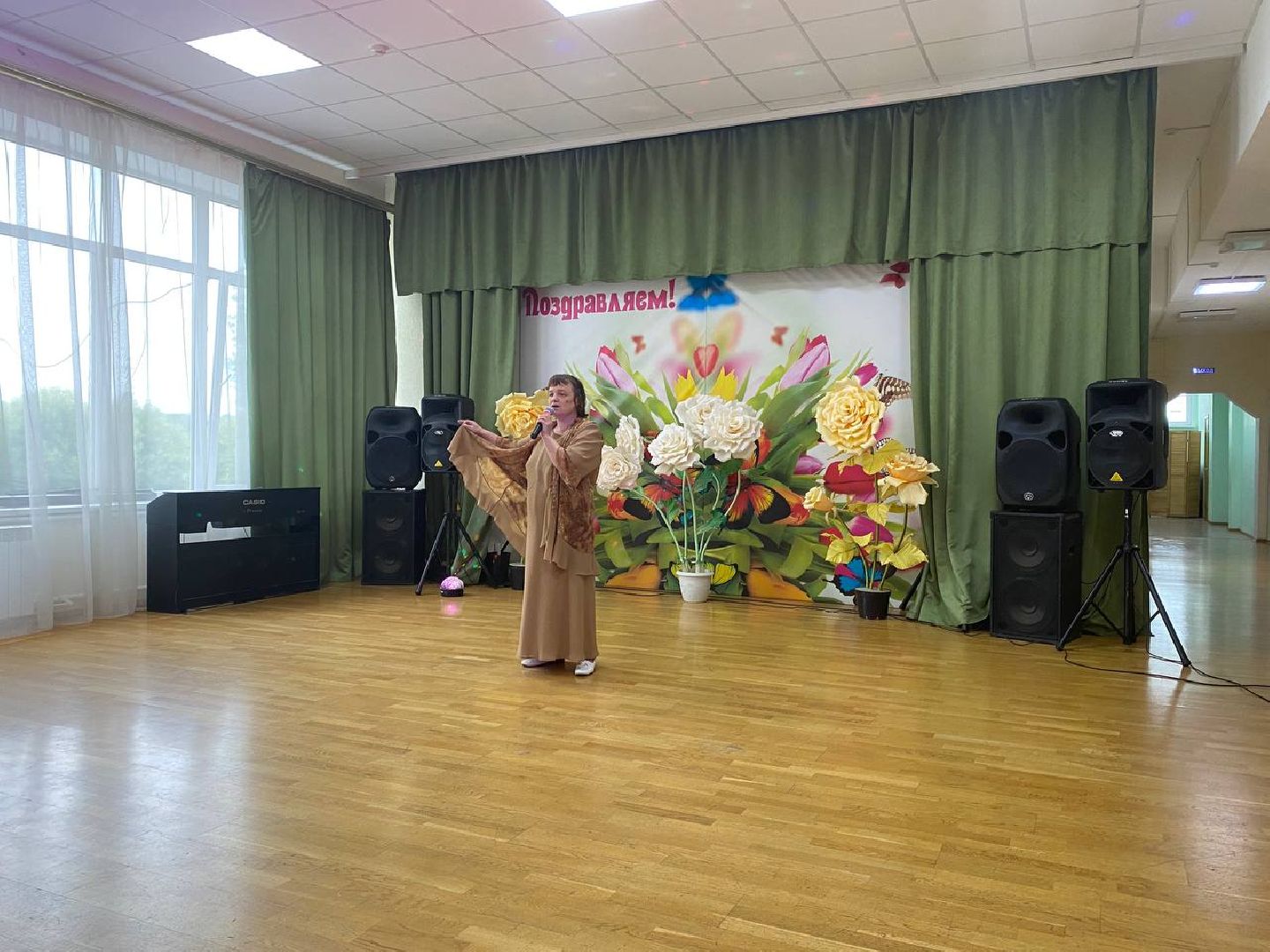 Чехов, культура, концерт, фольклорная группа, получатели социальных услуг, выступление