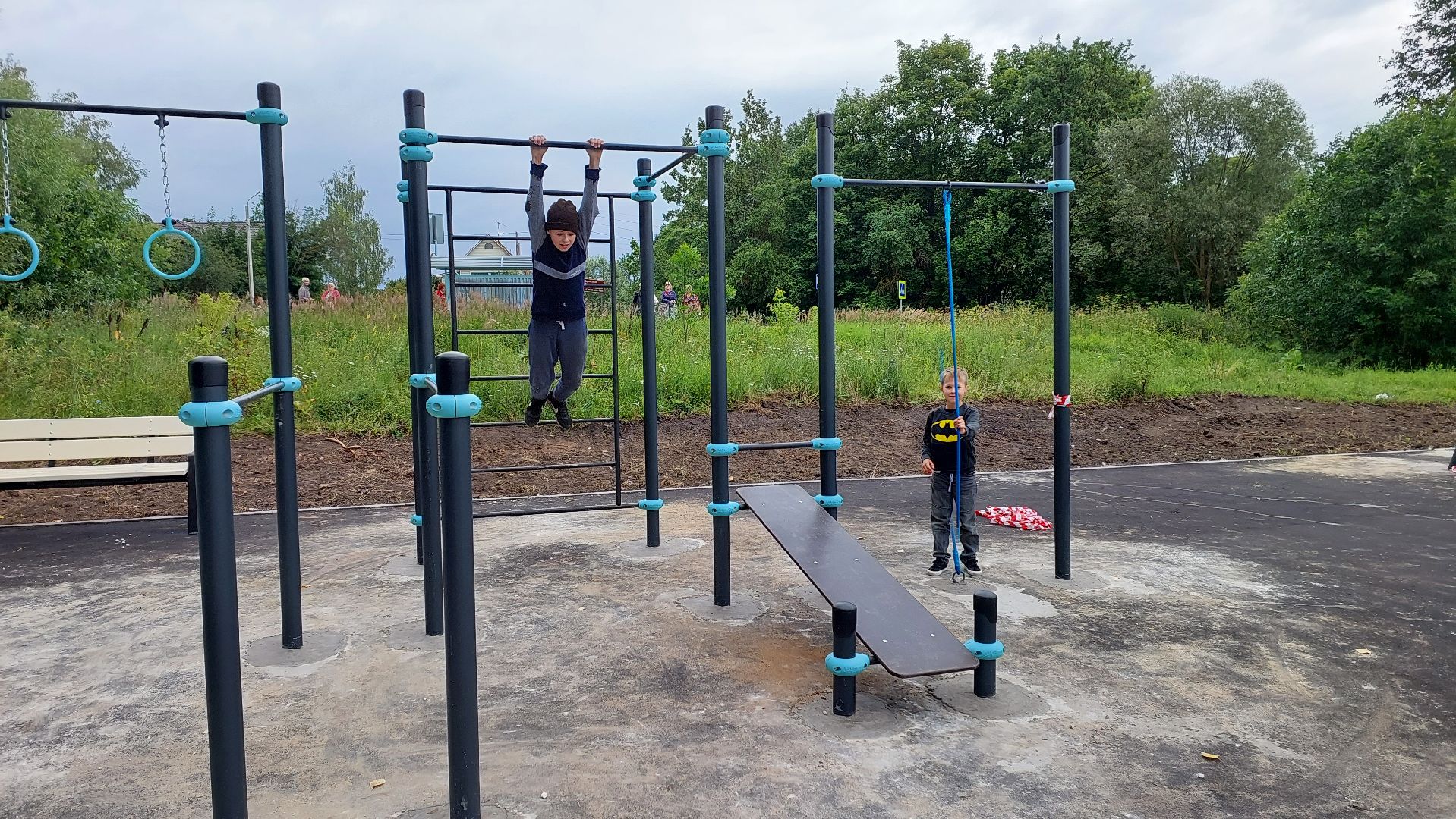 детские площадки, серпухов, глазово, Здоровое Отечество, дети, двор, детский спорт, доброе дело,
