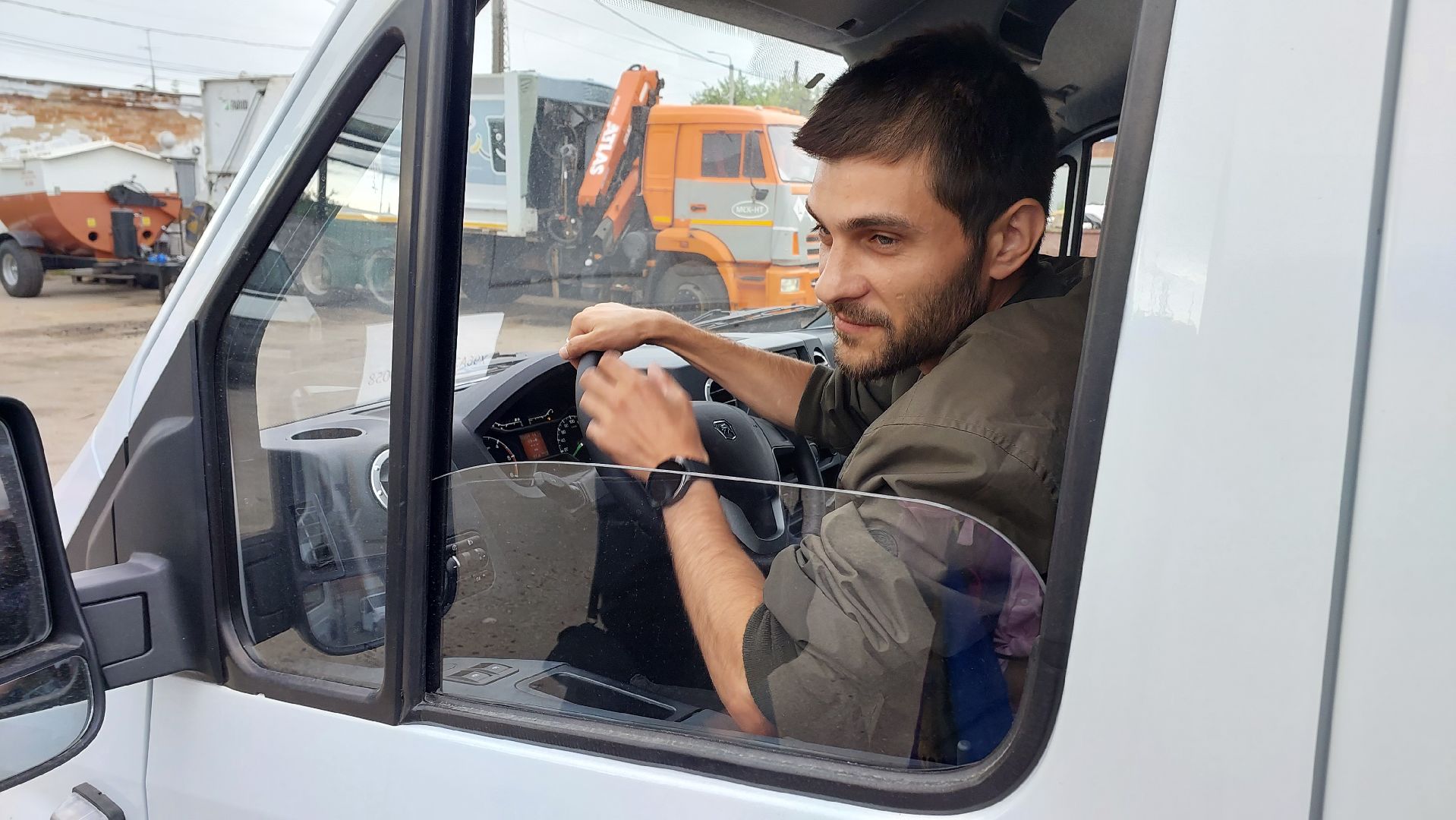 водитель, газели, новые машины, комбинат благоустройства, серпухов,