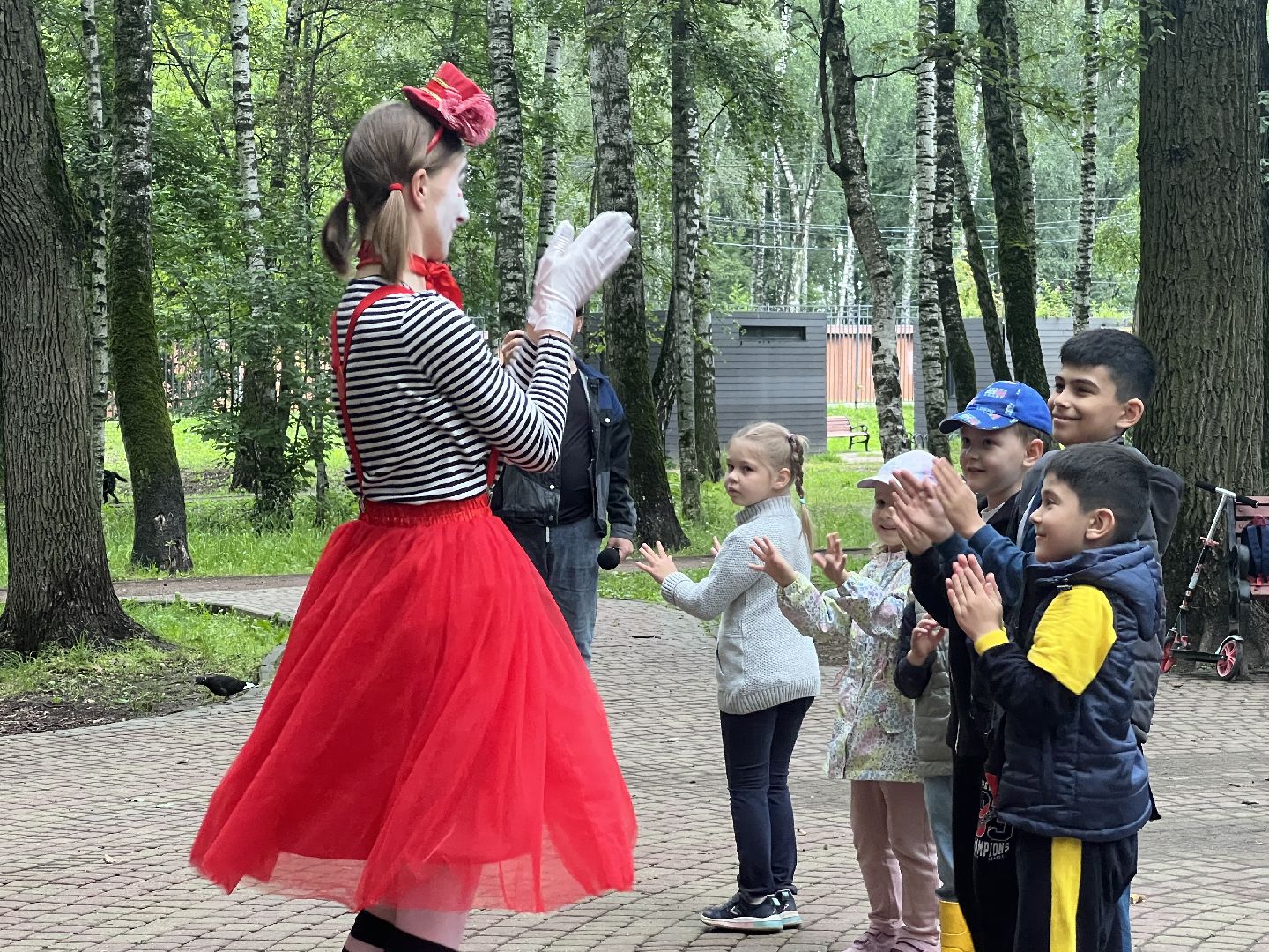 Химки, парк, Ночь в парке, дети, Лето в Подмосковье