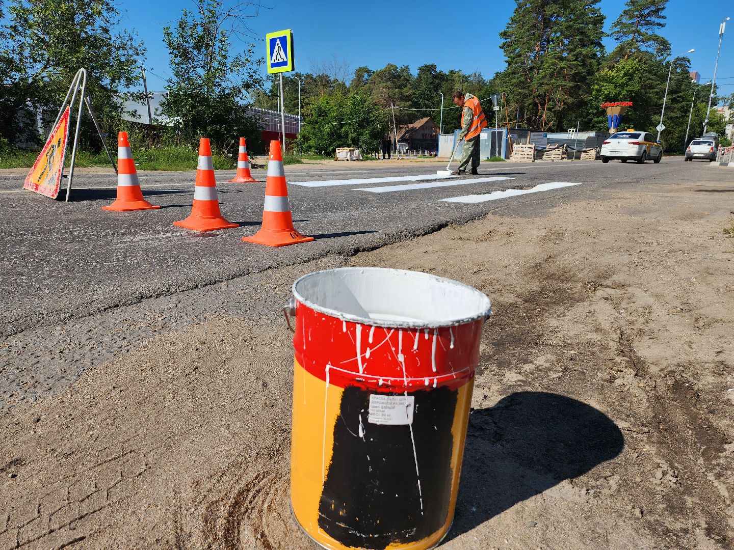 дороги, зебра, пешеходный переход, серпухов, стадион спартак,