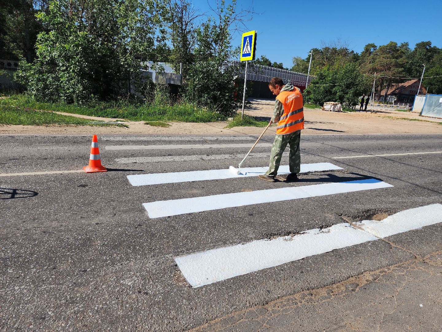 дороги, зебра, пешеходный переход, серпухов, стадион спартак,