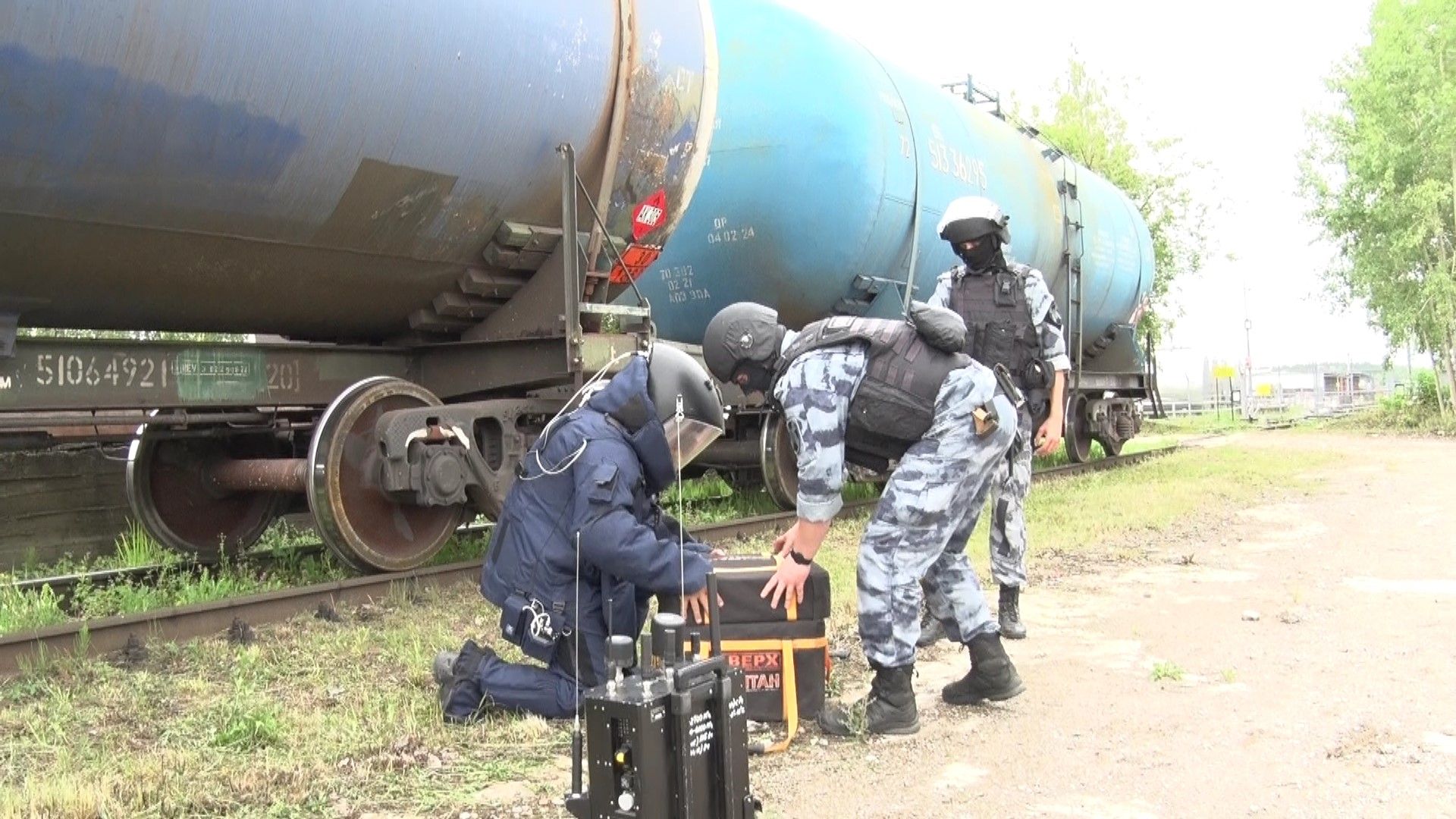 Антитеррор, учения, аэропорт Домодедово