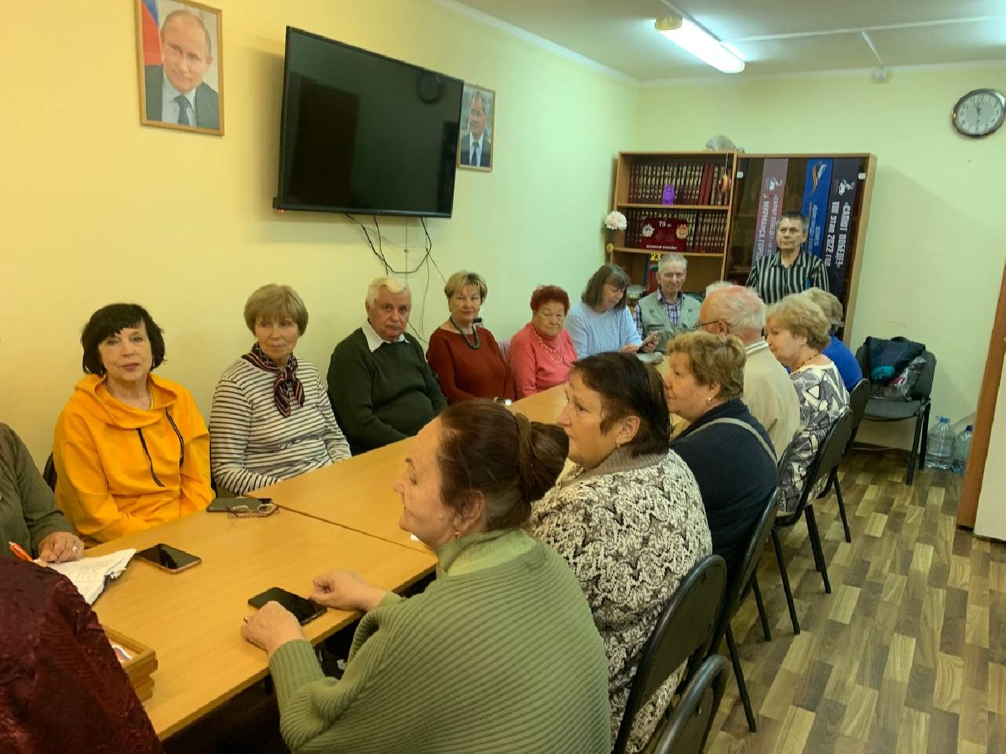 Звенигород, ветеранская организация, выставка