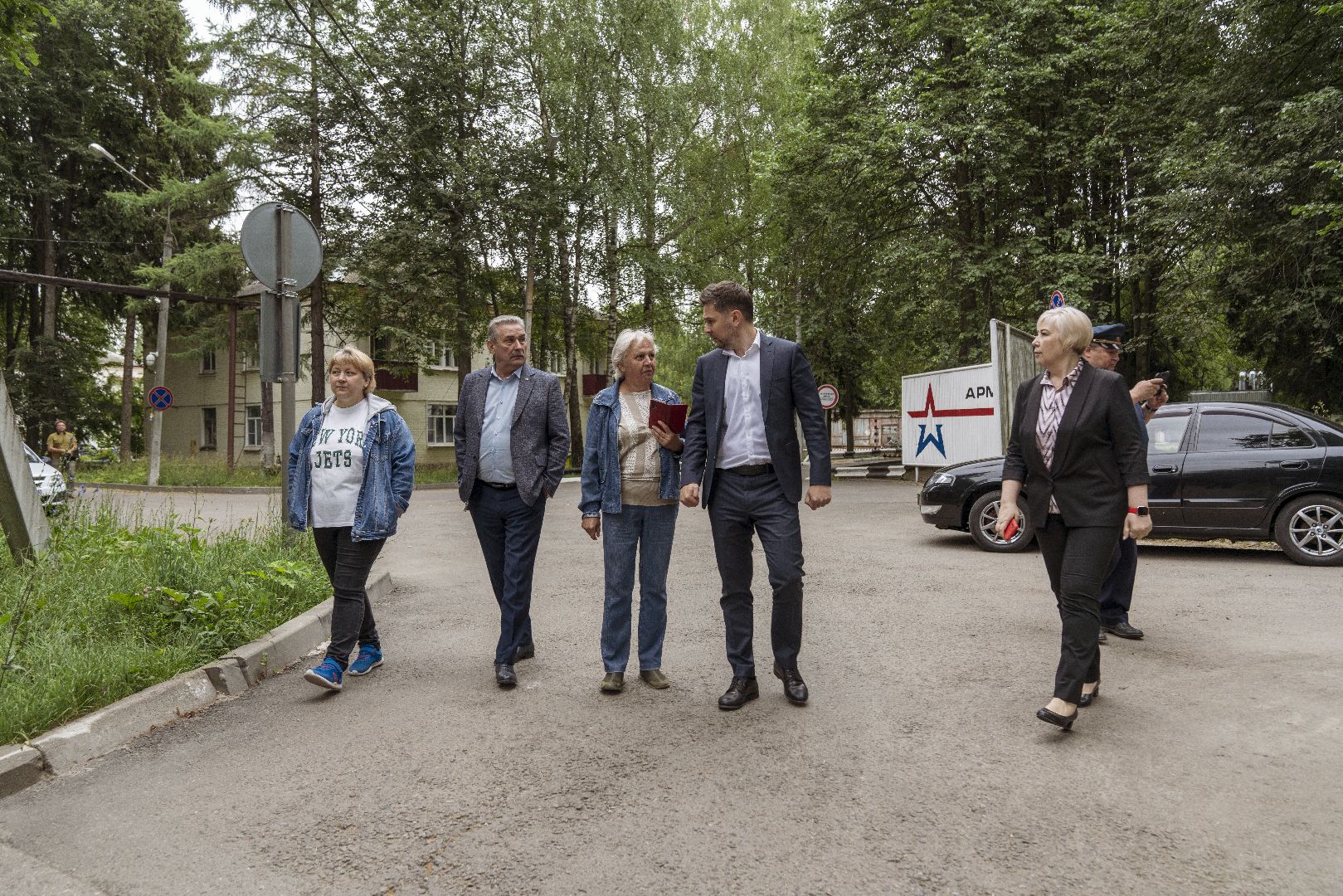 Проверка территорий, Домодедово